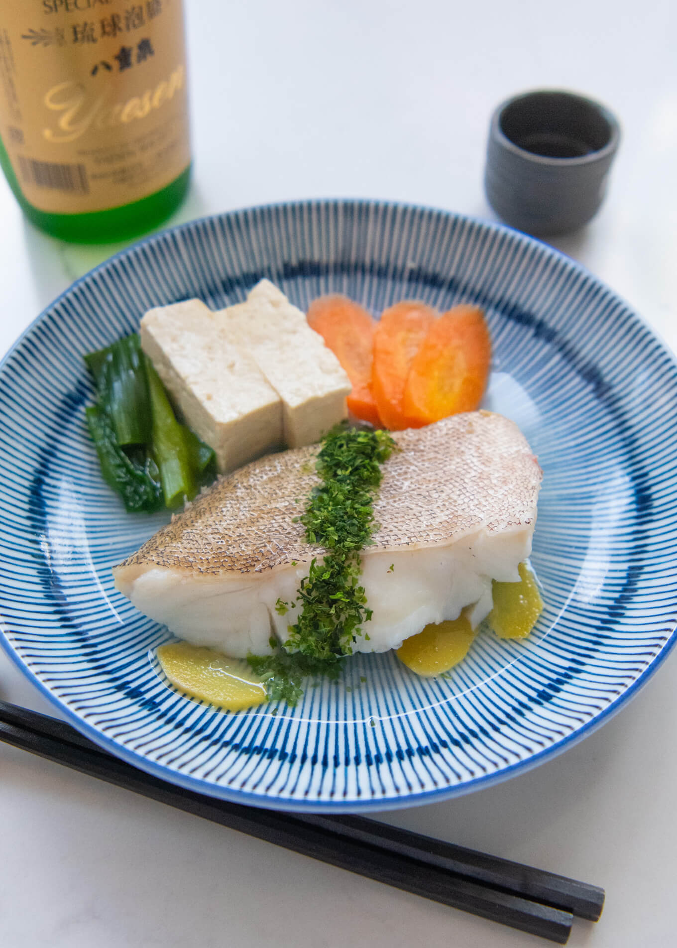 Okinawa Style Coral Trout Recipe (Mībai Māsu-ni)