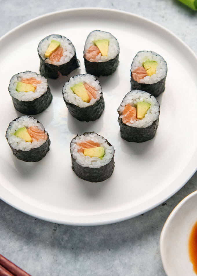Salmon Avocado Rolls